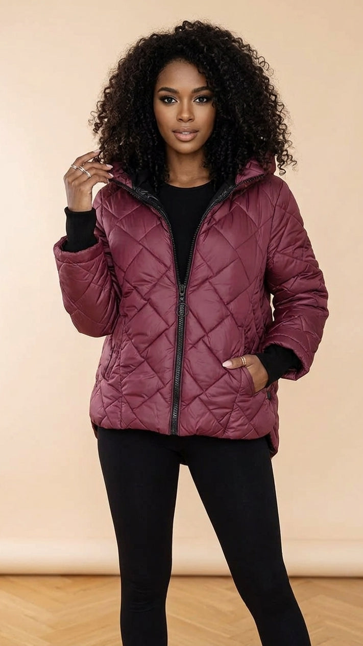 Tania | Chaqueta acolchada con capucha
