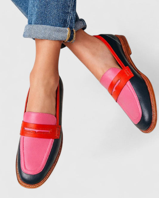 Dolores | Mocasines en bloques de color