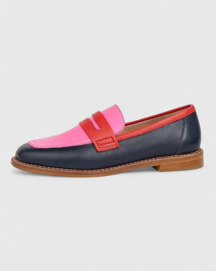 Dolores | Mocasines en bloques de color