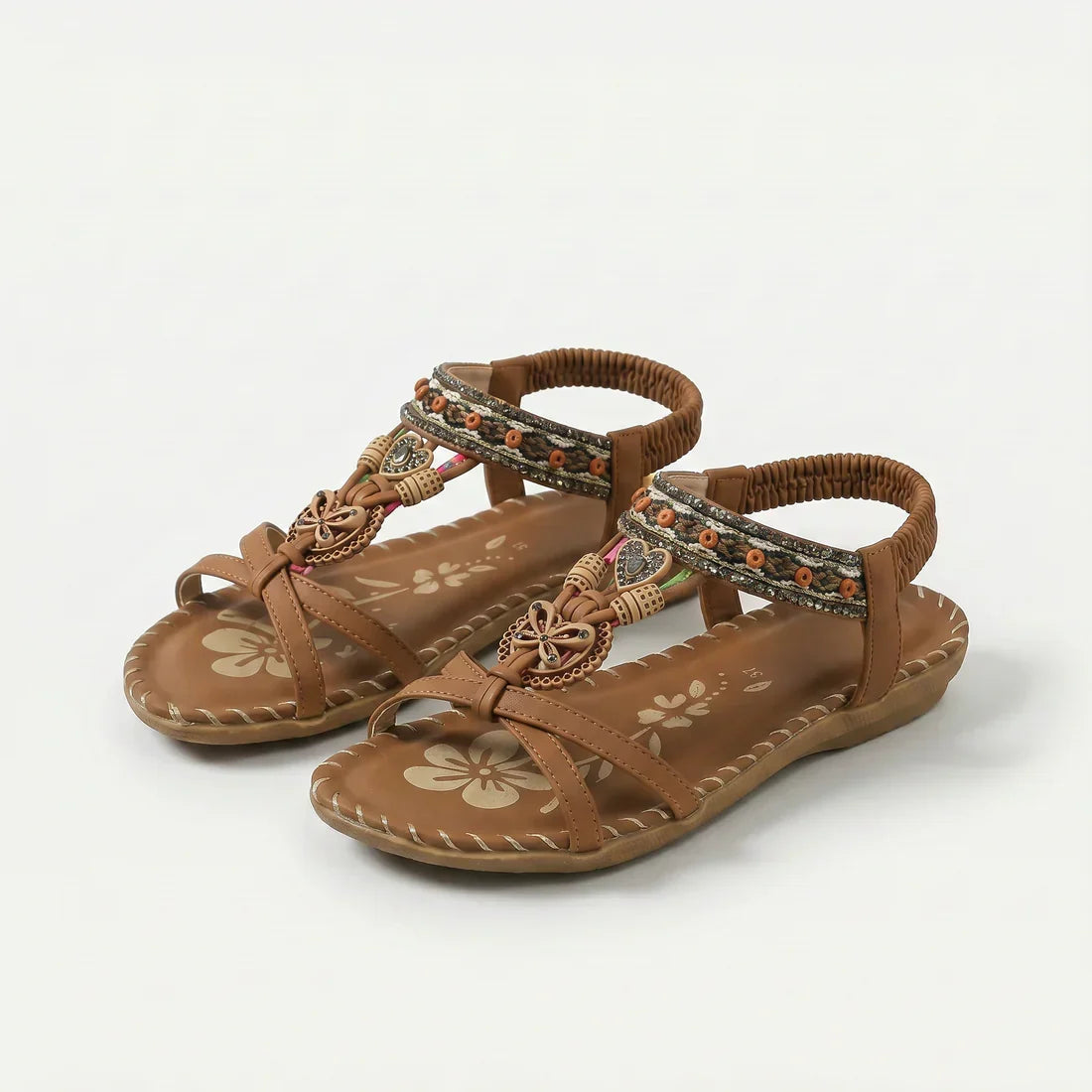 Florentina | Sandalias bohemias con pedrería