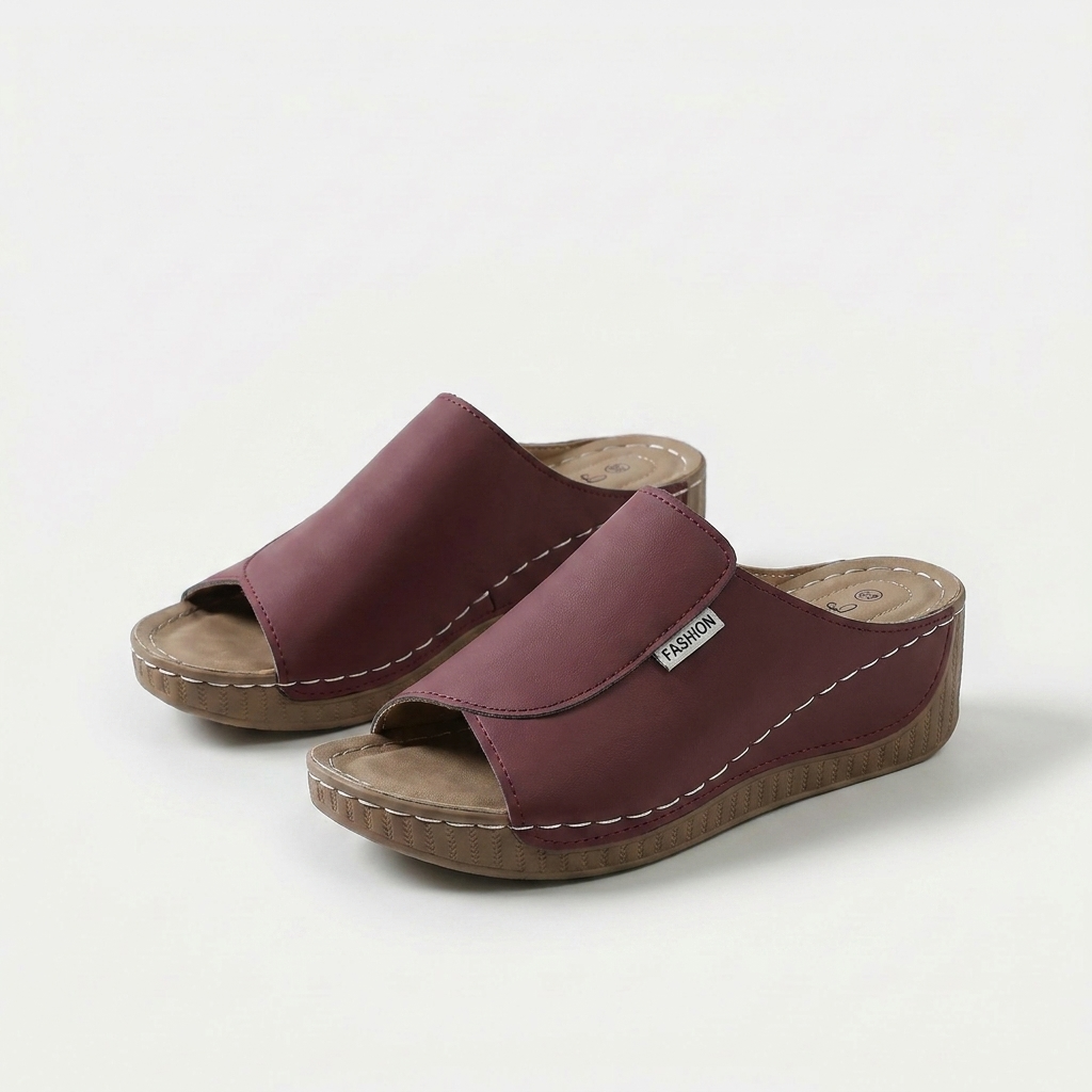 Bibiana | Sandalias destalonadas con cuña