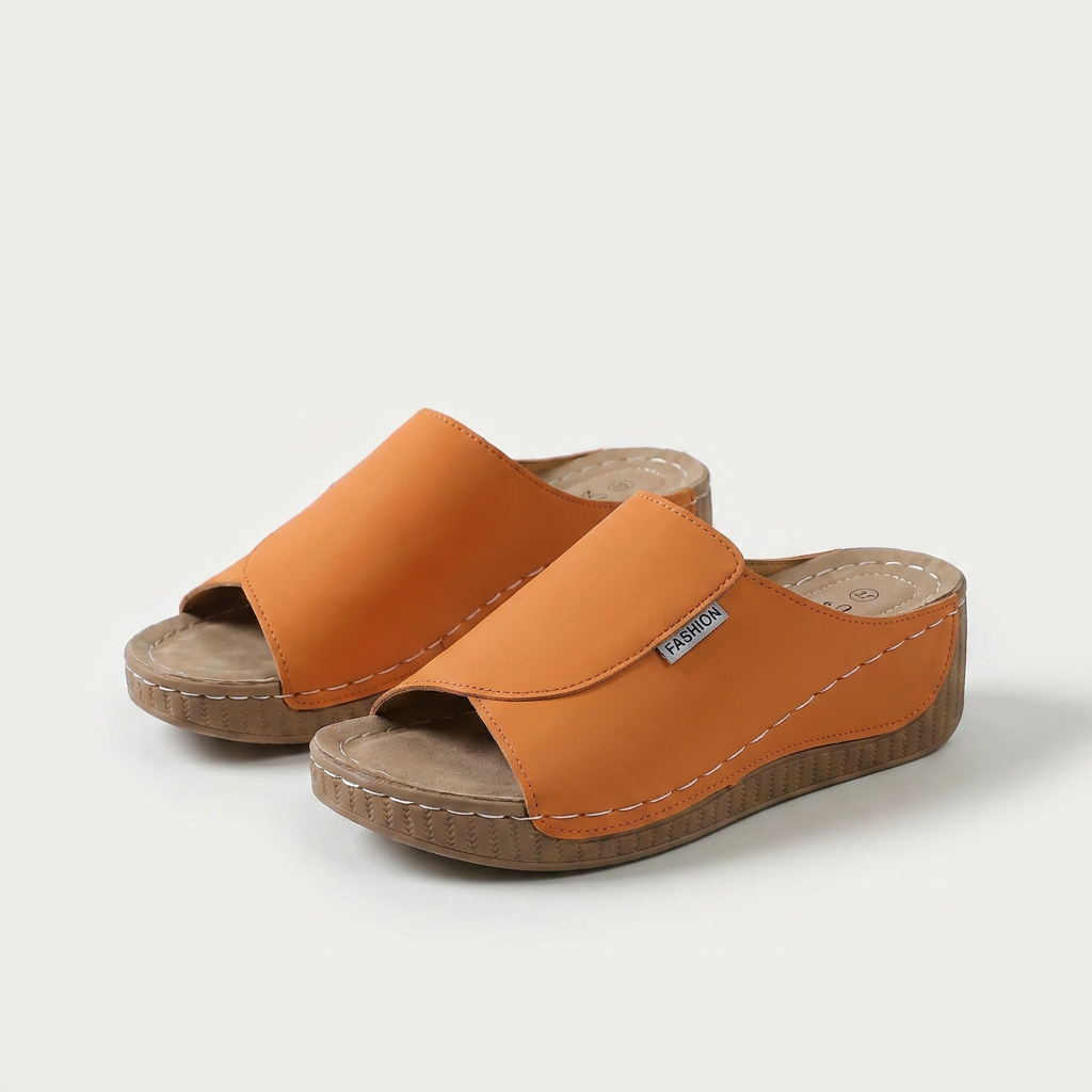 Bibiana | Sandalias destalonadas con cuña