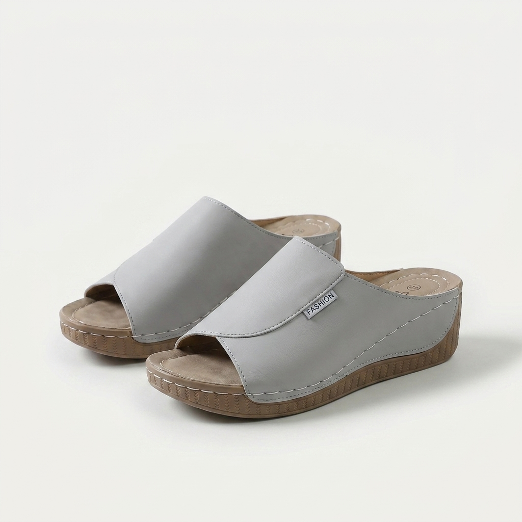 Bibiana | Sandalias destalonadas con cuña