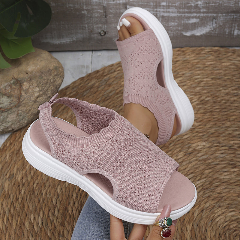 Carmina | Sandalias de punto con suela ligera