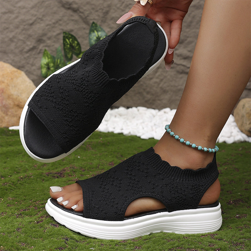 Carmina | Sandalias de punto con suela ligera