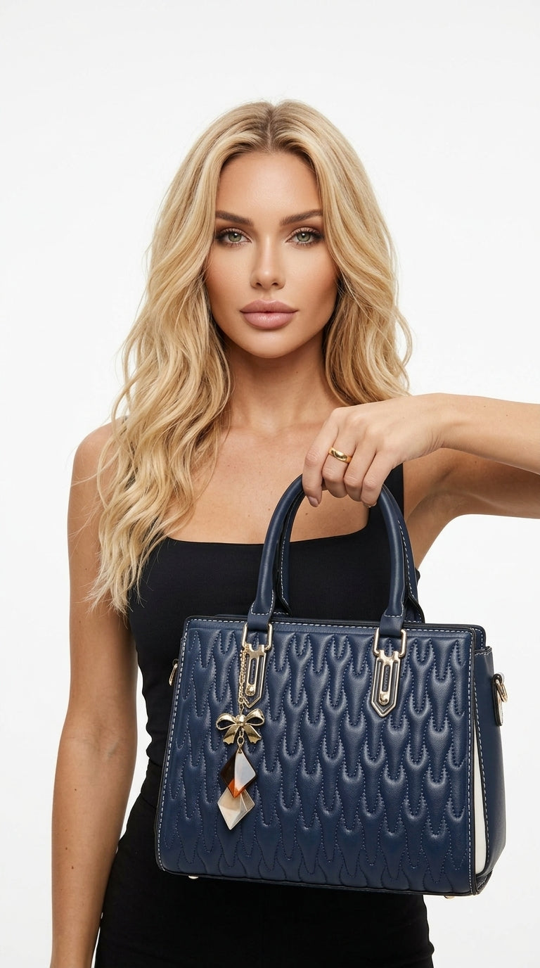 Aitziber | Bolso acolchado con charm