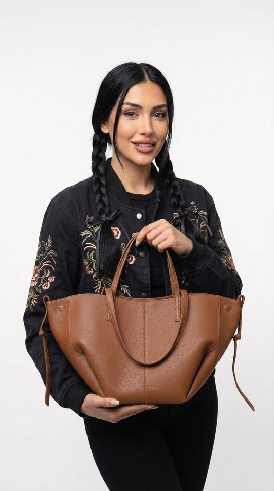 Virtudes | Bolso shopper minimalista
