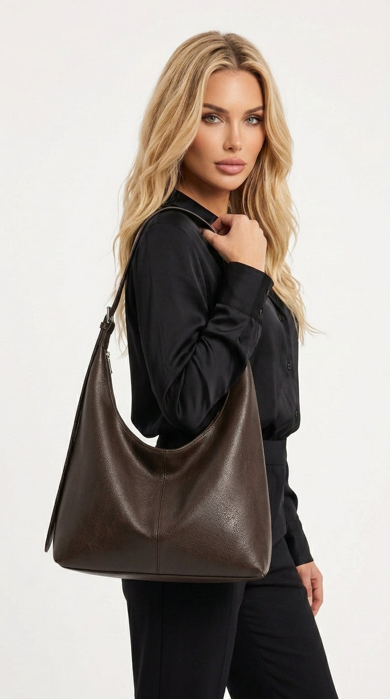 Ricarda | Bolso hobo de piel sintética