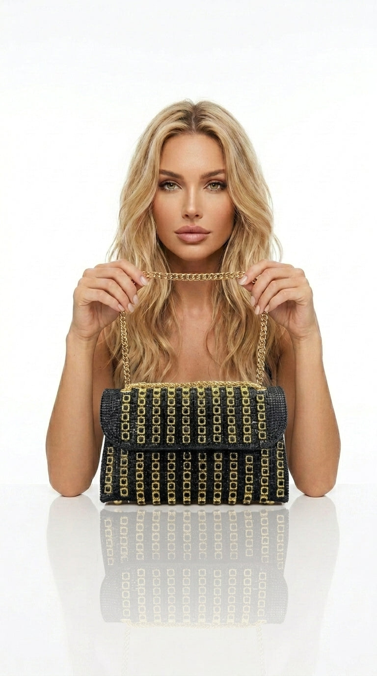 Leocadia | Bolso de fiesta con cristales